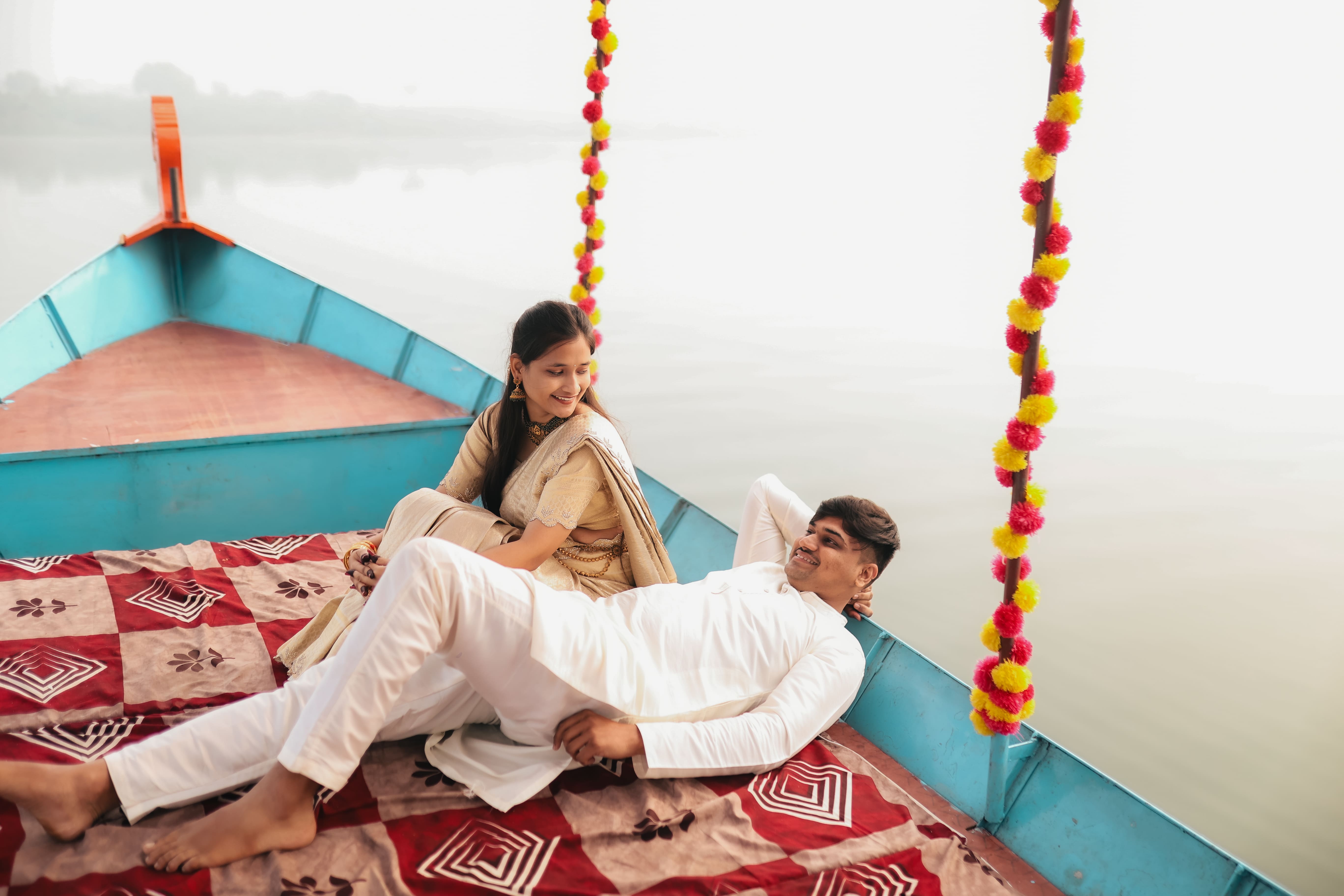 Pre-wedding moment
